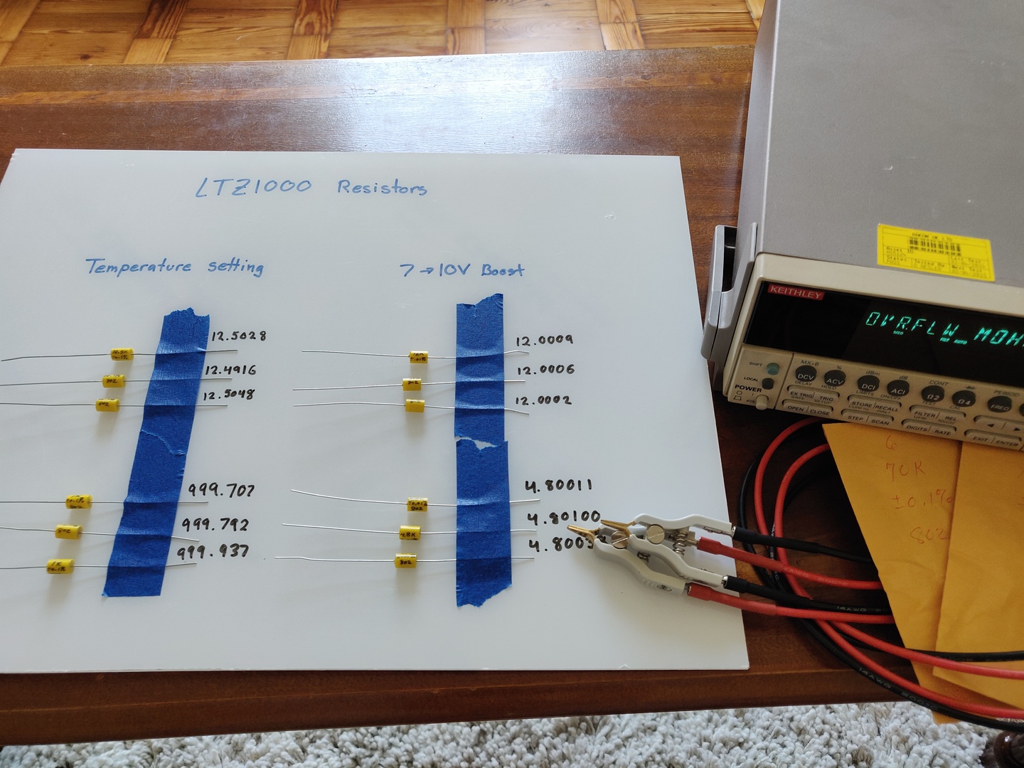 LTZ1000 Resistors